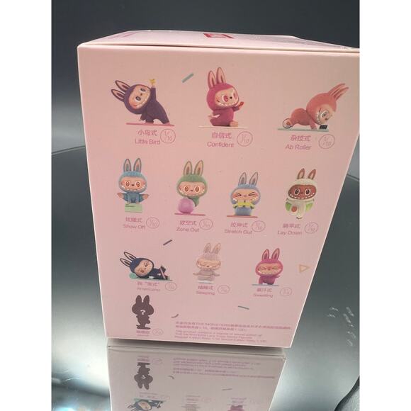 POP MART THE MONSTERS Labubu Lazy Yoga Series Blind Box - Picture 8 of 10